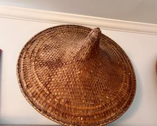 Hand woven hat