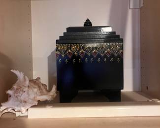 Hand painted box