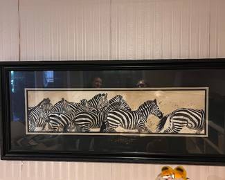 Zebra watercolor