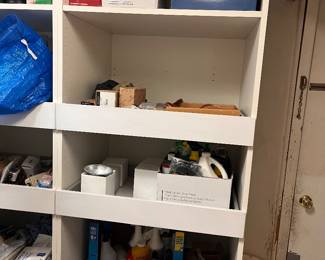 Home repair and cleaning supplies