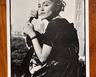 1983 Madonna Signed by Kate Simon
