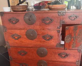 Antique Japanese Tansu Chest