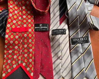 Designer men’s ties