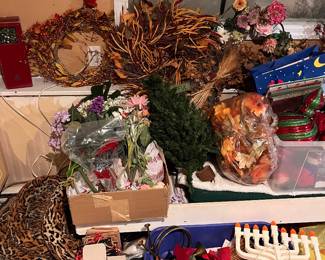 Tons of fall and more Christmas