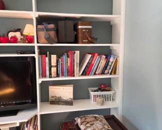 Books and cameras 