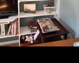 Books and decor