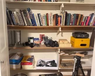 Collection of Books & Office Supplies