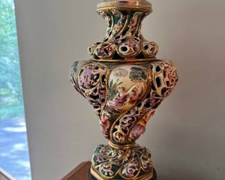 Vintage Ardalt Porcelain Lidded Urn (2 Available)