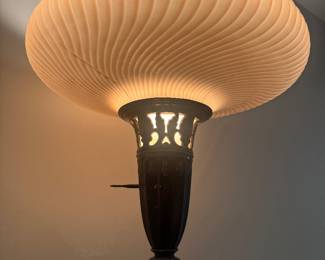 Art Deco Torchiere Floor Lamp (16"Dia x 70"H)