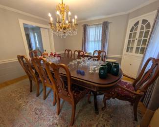 Dining Set and Glassware