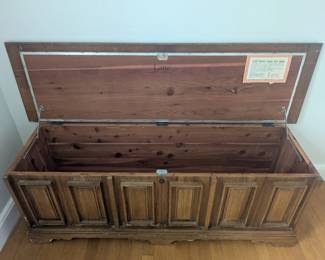 Cedar Chest Interior