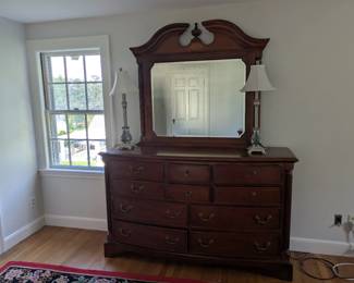 Dresser and Mirror