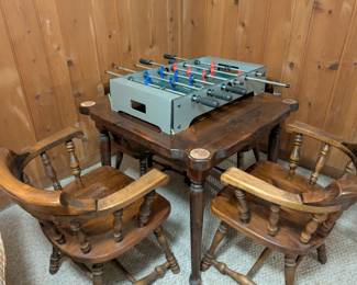 Table and Foosball Game
