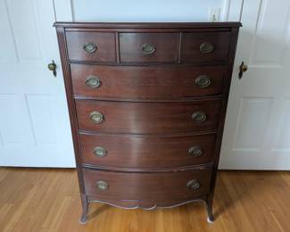 Mahogany Tall Boy