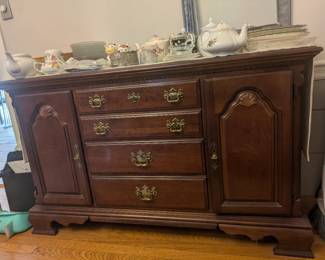 Buffet and Dishware