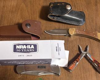 BUCK 112 KNIFE/NRA PRESENTATION MULTI TOOL