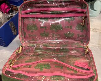 Juicy Couture Y2K velvet makeup bag
