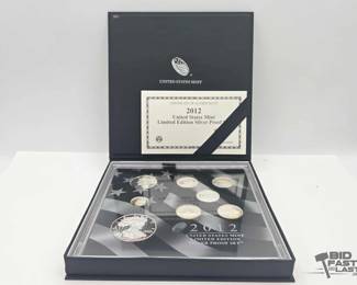 3318  2012 US Mint Silver Proof Set