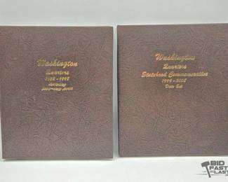 3235  2 Washington Commemorative Quarter Collections