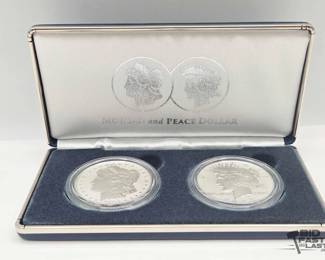 2228  2025 Morgan  Peace Dollars Reverse Proof Collection