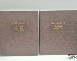 3222  Complete U.S Presidential Dollars and Sacagawea Dollar Sets