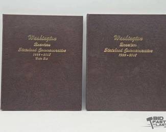 3238  2 Washington Quarters Commemorative Collections