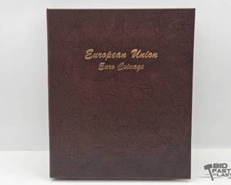 3270  Incomplete European Coin Collection Album