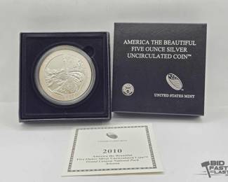 2034 2010 Grand Canyon National Park 5oz Silver Quarter