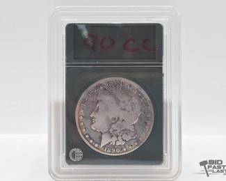 2528  1890 Carson City Morgan Silver Dollar