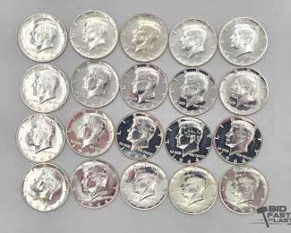 1406  20 1964 Proof Kennedy Half Dollars