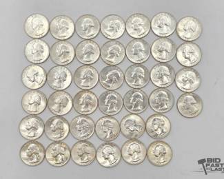 1408  1964 Roll of Quarters