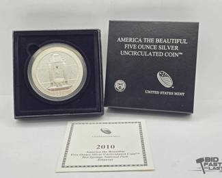 2036 2010 Hot Springs National Park 5oz Silver Quarter