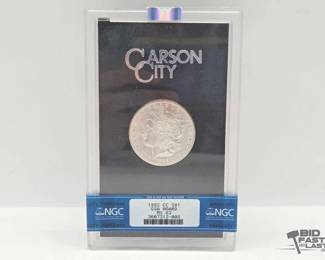 2504  Graded Uncirculated 1882 Carson City Morgan City Dollar