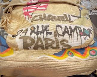Chanel Graffiti Backpack