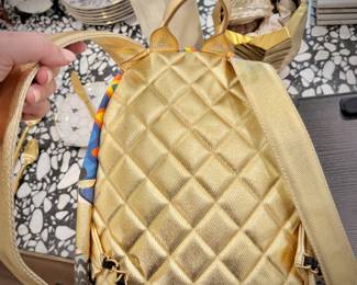 Chanel Graffiti Backpack