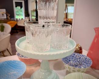 Waterford Lismore "Diamond" tumblers