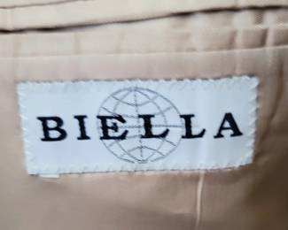 One of the many maker names of the men's suit coats