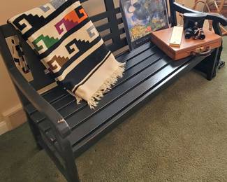 Bench was used with their dining room table 