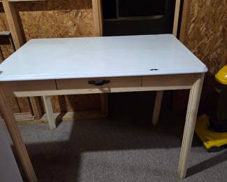 Enamel top table