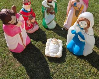 Nativity set