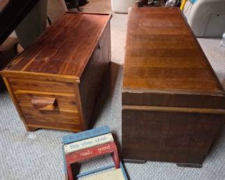 Cedar trunks 