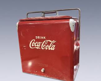 Vintage Coca-Cola cooler