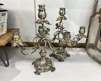 Art Nouveau Candelabras