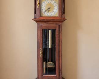 Emperor grandmother clock with moon phase.