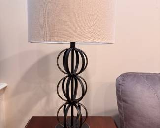 Metal table lamps (2 available)