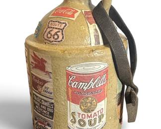 POPS CASEY (American, 20th C.) Folk Art Americana Jug