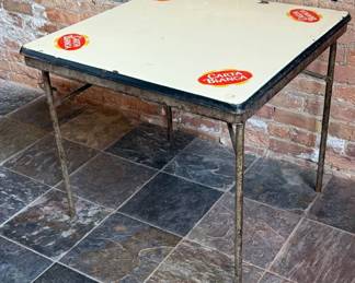 CARTA BLANCA Mexican Beer Advertising Tavern Table 