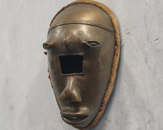 African Bronze Fertility Mask