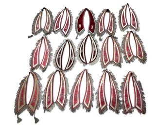 Large Collection of ODD FELLOWS Fraternal Collars
