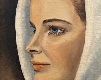 Portrait of CANDICE BERGEN as a Nun, 1967